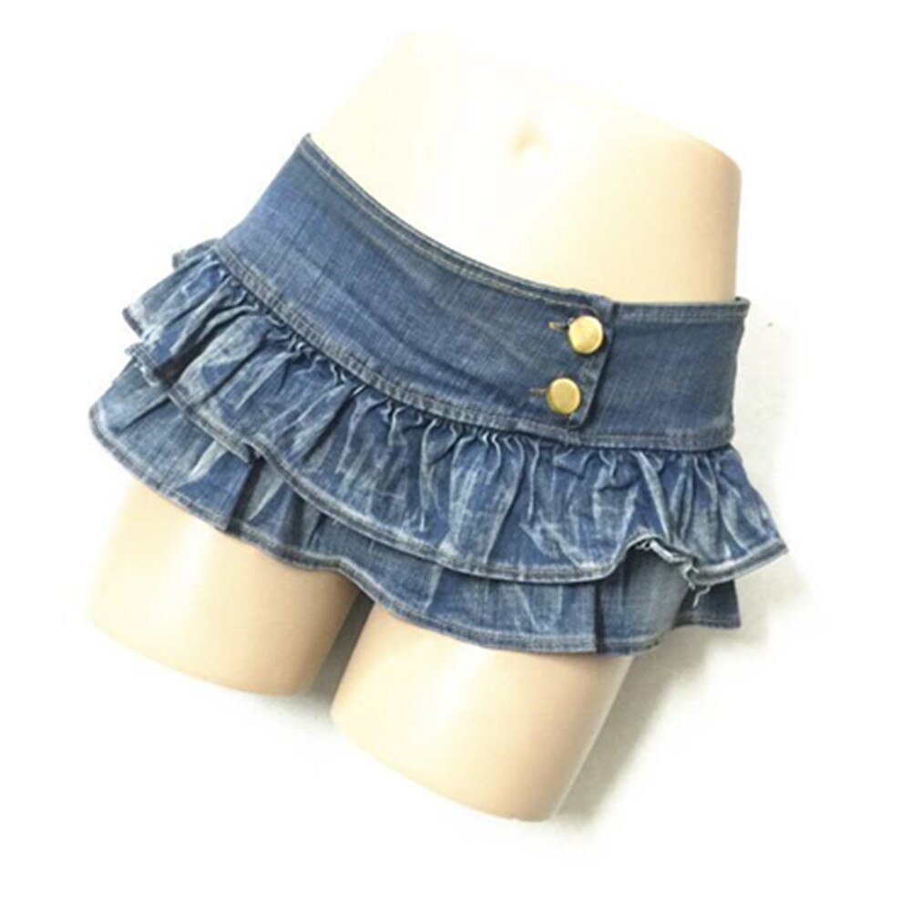 Buy Denim Short Skirt Booty Short With Skirt Jean Shorts Ruffle Mini Skirt  Skirt With Pocket Summer Skirt Streetwear Retro Skirt Online in India - Etsy